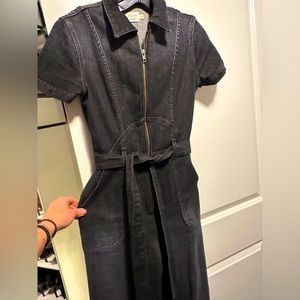 AO.LA Alice & Olivia denim jumpsuit
